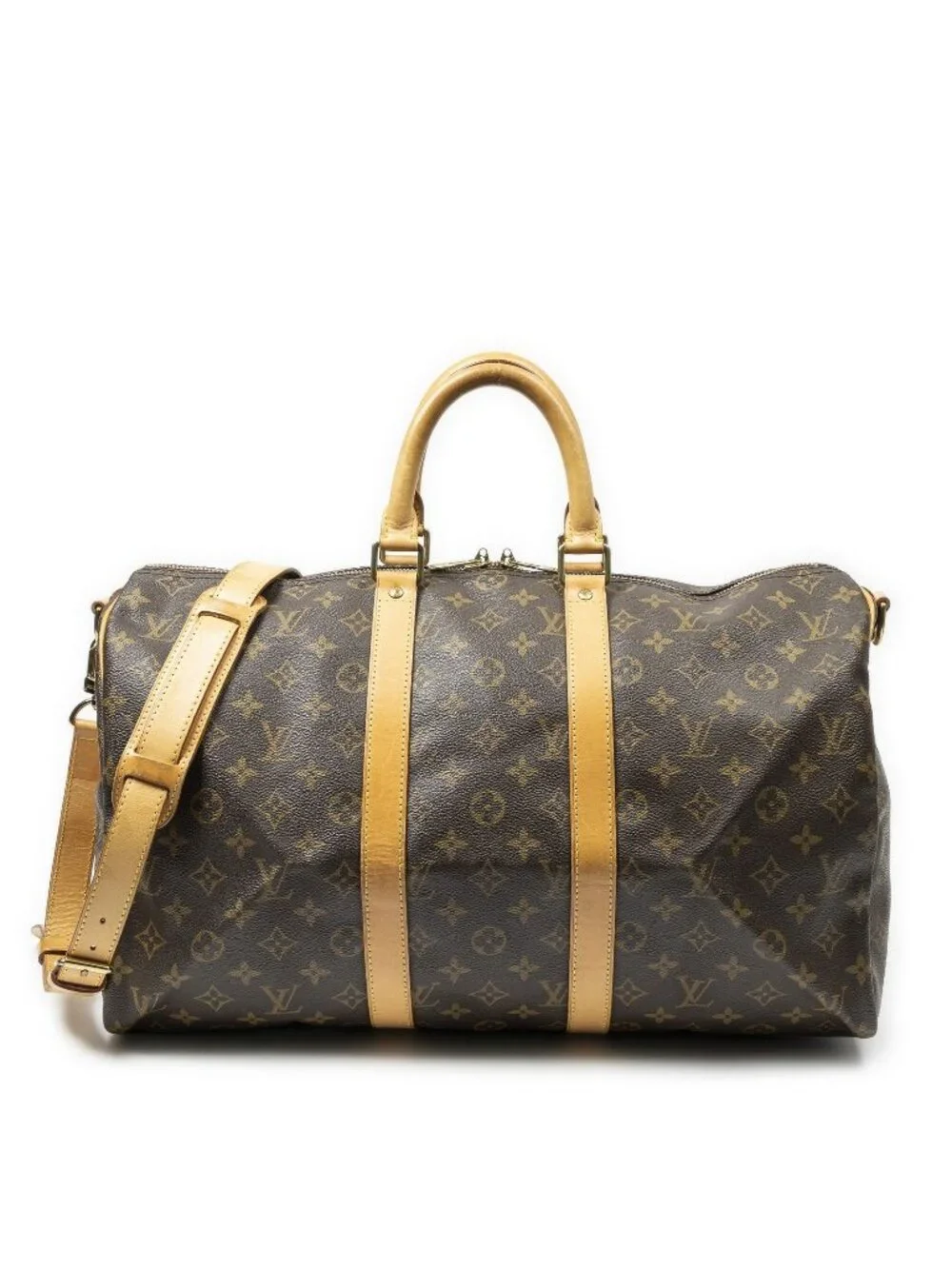 Louis Vuitton Keepall Bandouliere Brown Monogram Canvas
